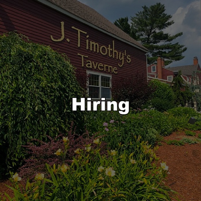 J Timothy S Taverne Wings Family Restaurant Plainville CT   Hiring 