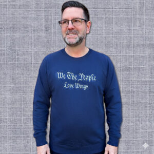 Sweatshirt Celebrating Independence & Wings