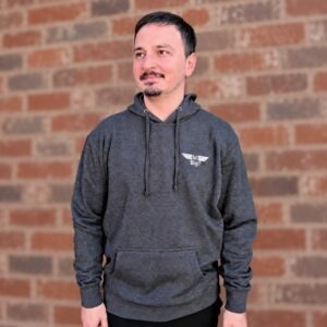 Fleece Hoodie Charcoal Gray